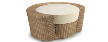 Hemisphere footstool 