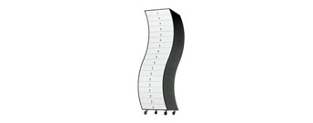 Side 1 Chest of Drawers by Cappellini