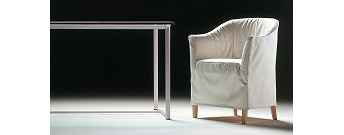 Alice Small Armchair Long by Flexform