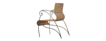 Wicker Armchair by Maggioni International