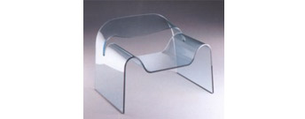 Ghost Glass Chair