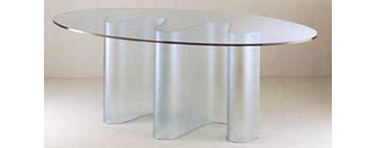Marea Glass Table by Fiam Italia